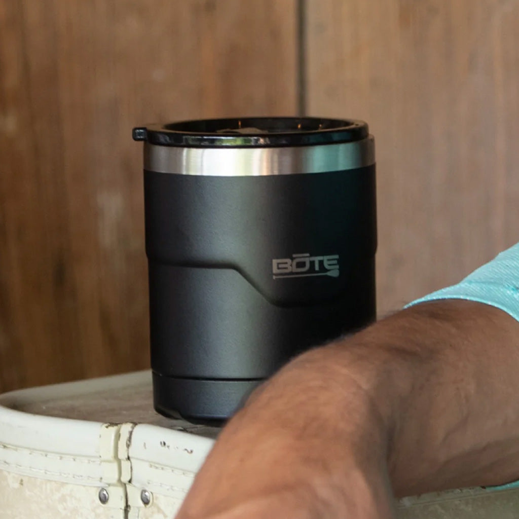 BOTE MAGNETUMBLER 12OZ LOWBALL WITH LID - BLACK PHOTO 5 PUERTO RICO Y CARIBE