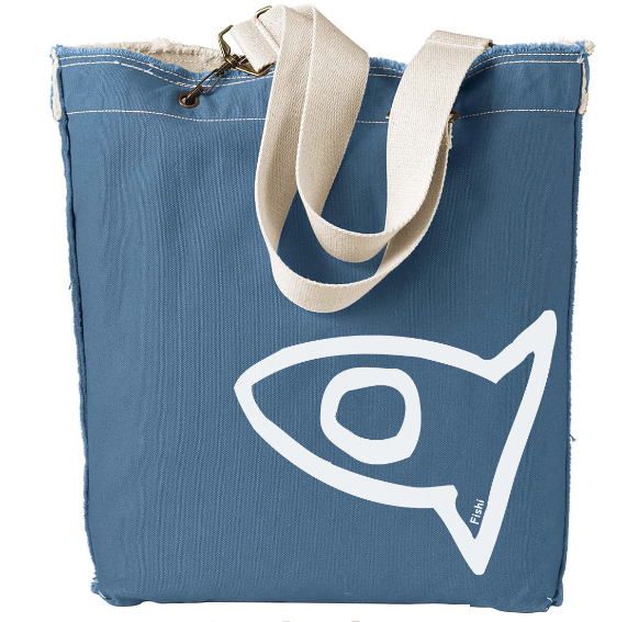 RAW-EDGE TOTE (4 COLORS)