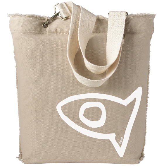 RAW-EDGE TOTE (4 COLORS)