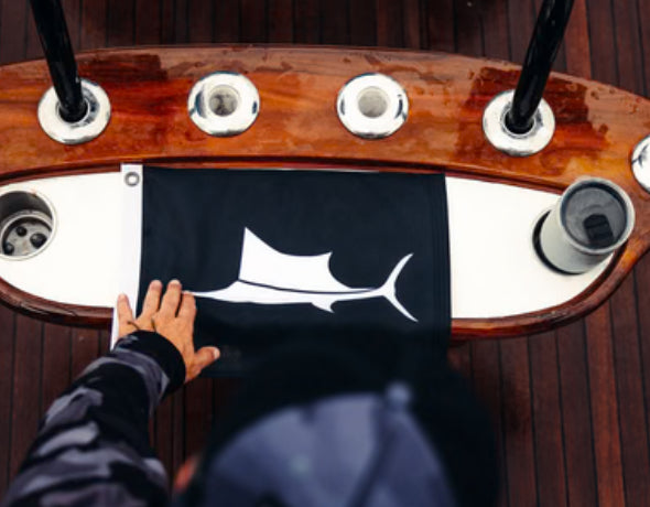 SAILFISH RELEASE FLAGS V2.0 - BLACK WHITE