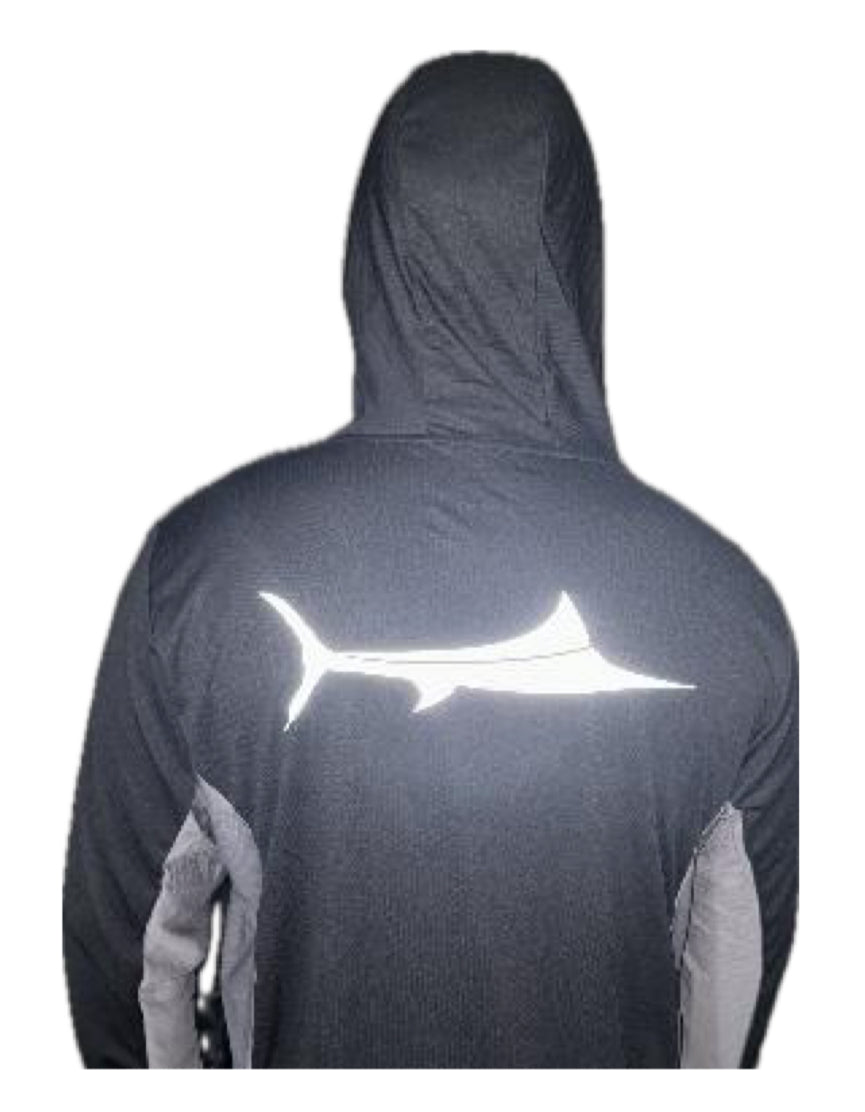 ORIGINS REFLECTIVE HOODED LONG SLEEVE
