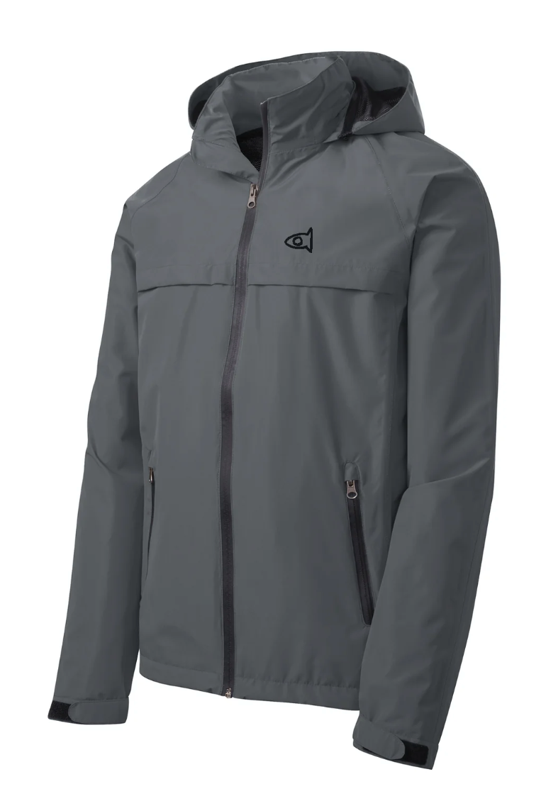 WATERPROOF JACKET - GRAPHITE