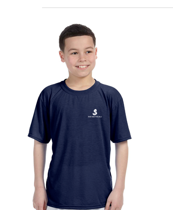 Youth Performance Logo Tee
