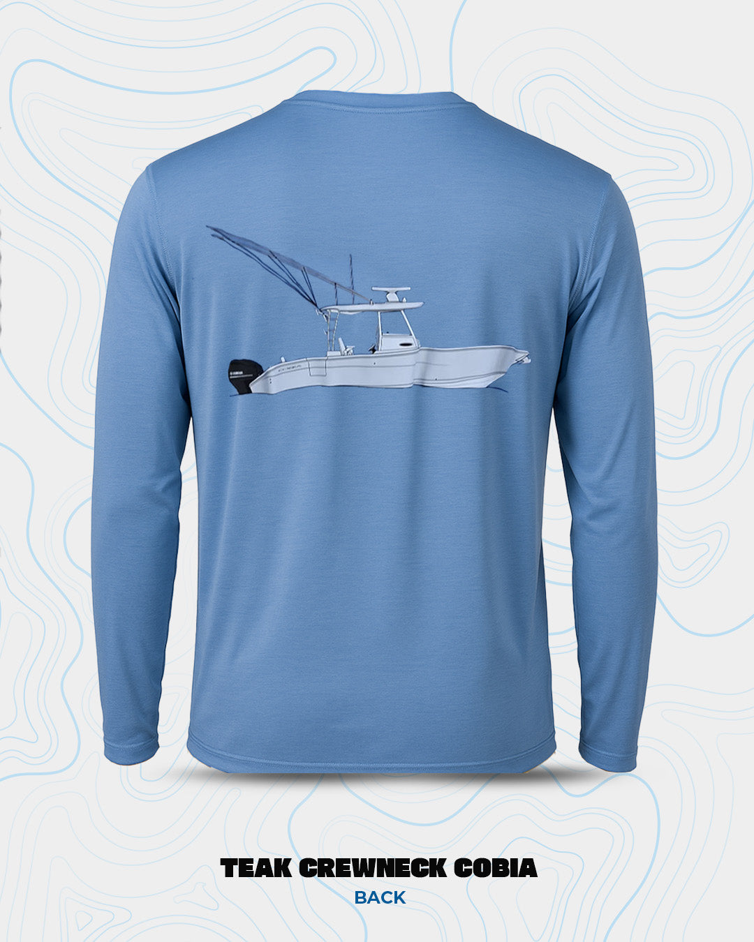 Teak Crewneck Cobia