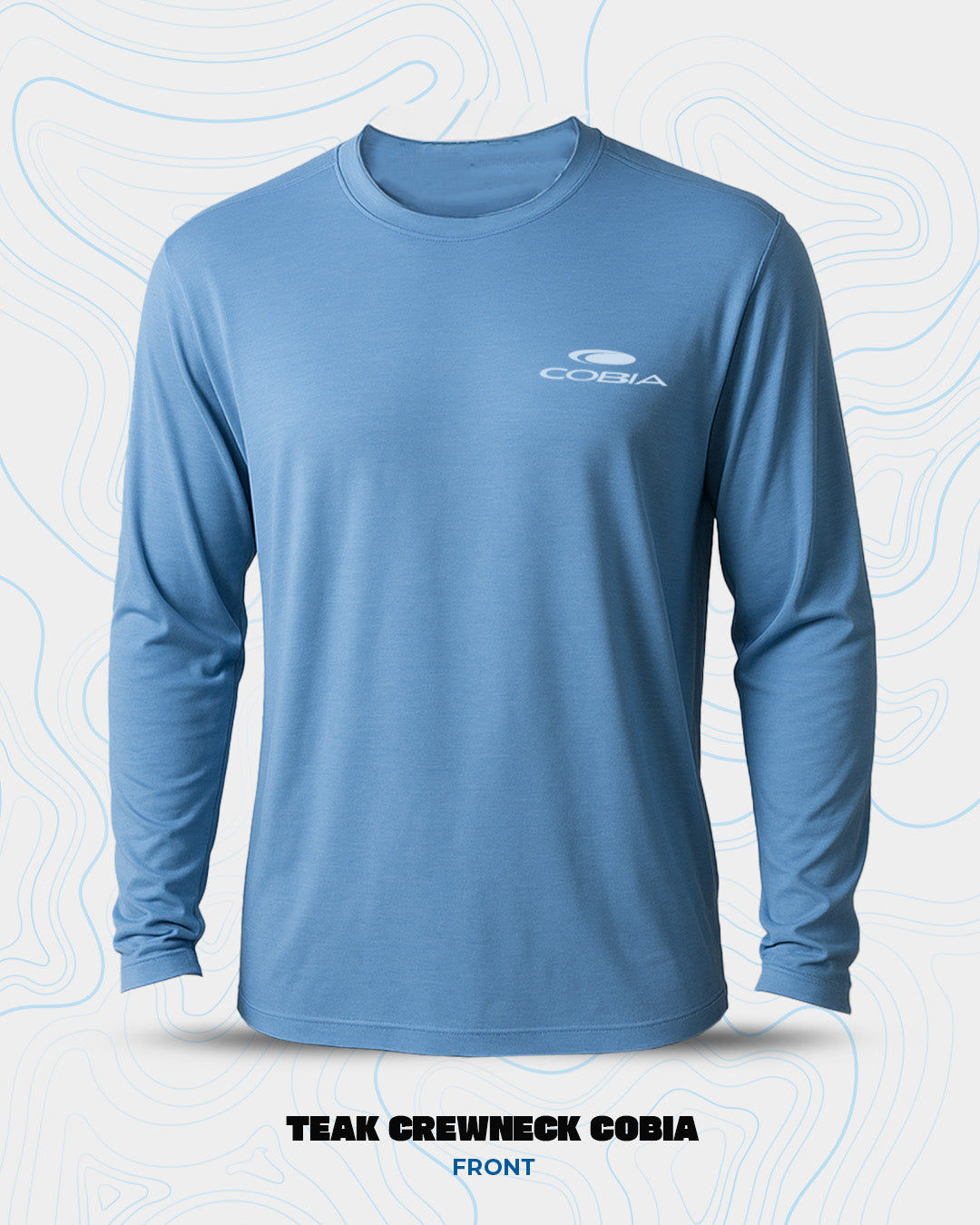 Teak Crewneck Cobia