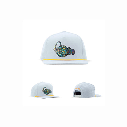 BAJIO ANGLERFISH - FLAT BRIM CORDUROY FRONT AND SIDE PUERTO RICO Y CARIBE