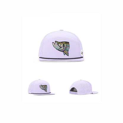 BAJIO TARPON HEAD - PERFORMANCE FLAT BRIM FRONT AND SIDE PUERTO RICO Y CARIBE