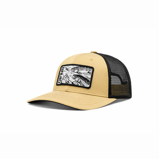 BAJIO TROUT PATCH TRUCKER PUERTO RICO Y CARIBE