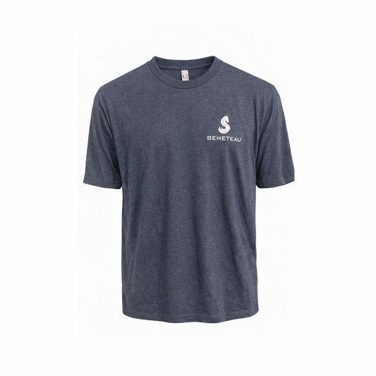 BENETEAU WOMENS CREWNECK SHORT SLEEVE BILLFISH PUERTO RICO Y CARIBE