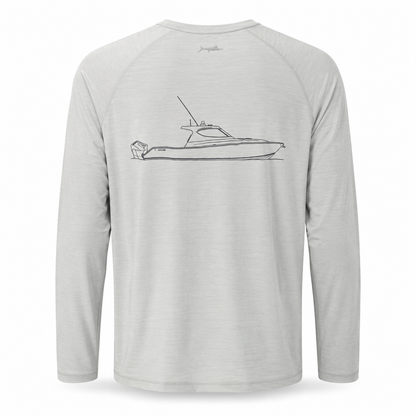 BILLFISHER CREWNECK JUPITER BACK PUERTO RICO Y EL CARIBE