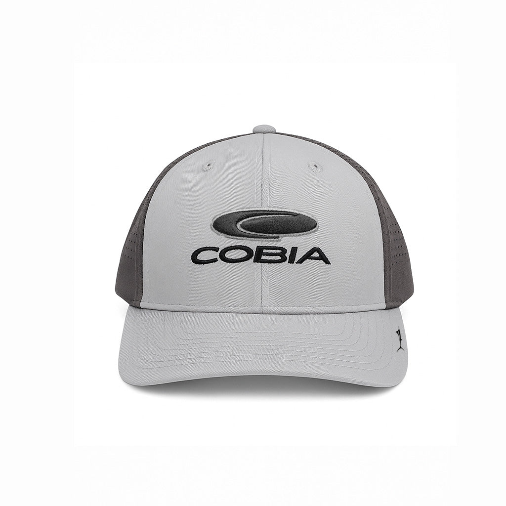 BILLFISH GEAR COBIA PERFORMANCE CAP GRAY AND BLACK PUERTO RICO Y CARIBE
