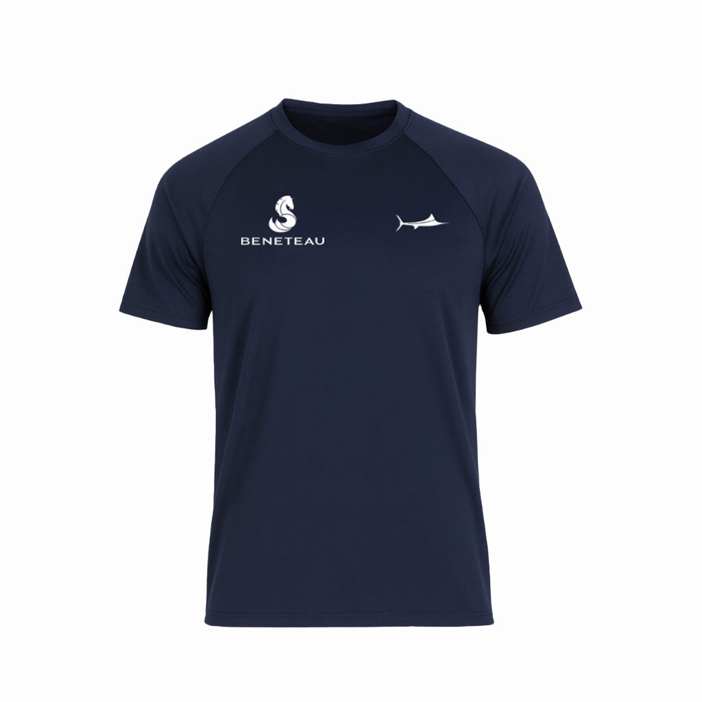 BILLFISH GEAR PERFORMANCE TEE-NAVY PUERTO RICO Y CARIBE
