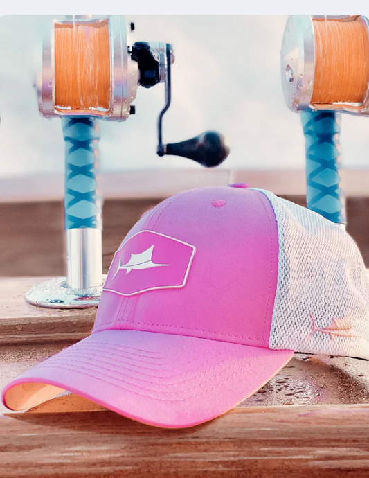 BILLFISH GEAR SAILFISH 3D HAT PINK PHOTO PUERTO RICO Y CARIBE