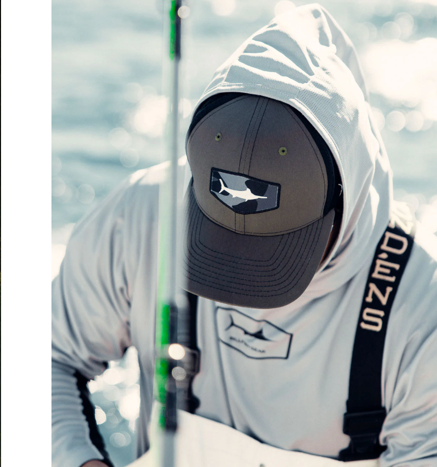 BILLFISH GEAR WHITE MARLIN 3D ARMY GREEN PHOTO 1 PUERTO RICO Y CARIBE
