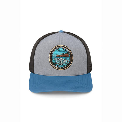 BLUE OCEAN MARINE PATCH CAP PUERTO RICO PUERTO RICO Y CARIBE