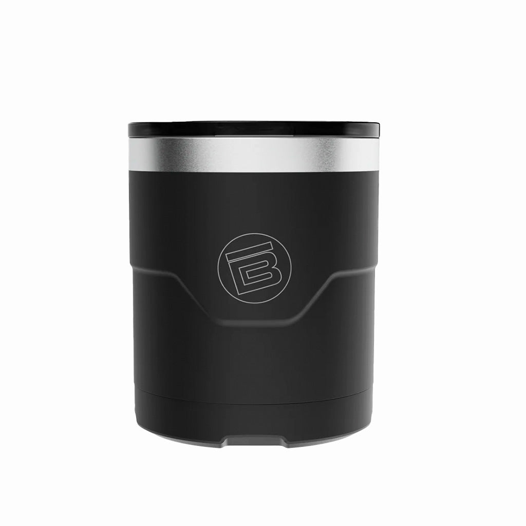 BOTE MAGNETUMBLER 12OZ LOWBALL WITH LID - BLACK PUERTO RICO Y CARIBE