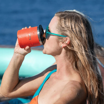BOTE MAGNETUMBLER 12OZ LOWBALL WITH LID SUNRISE PHOTO 4 PUERTO RICO Y CARIBE 