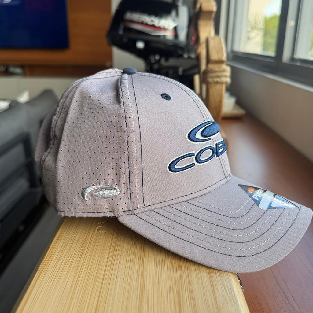 COBIA COBIA PERFORMANCE CAP GRAY PUERTO RICO Y CARIBE PHOTO 3