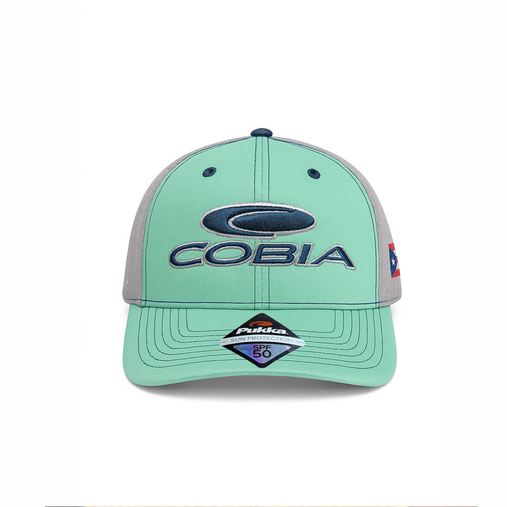 COBIA PERFORMANCE CAP SEAFOAM PUERTO RICO Y CARIBE