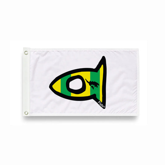 FISHI BOAT FLAG CULEBRA PUERTO RICO Y CARIBE