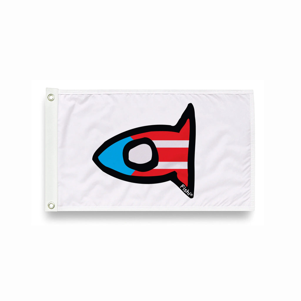 FISHI BOAT FLAG PUERTO RICO PUERTO RICO Y CARIBE