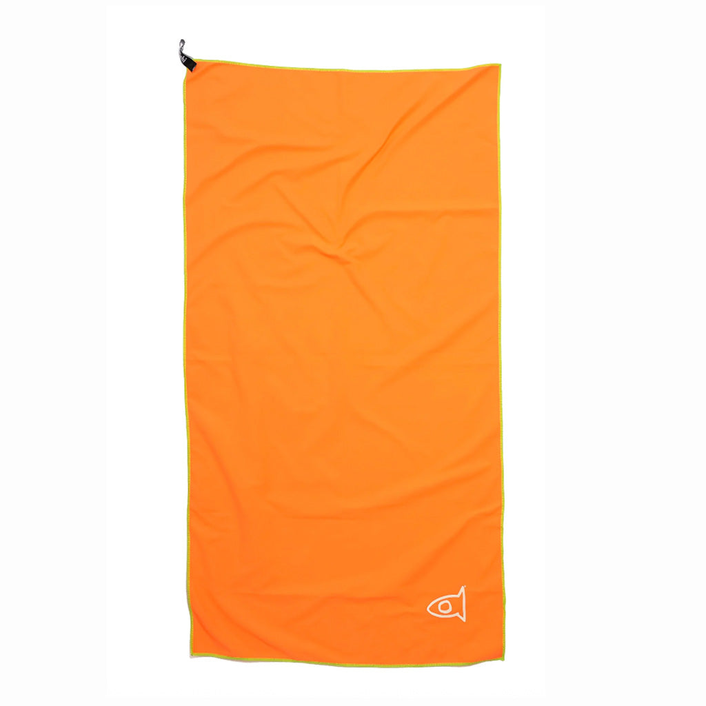 FISHI MICROFIBER SOLID TOWELS ORANGE PUERTO RICO Y CARIBE