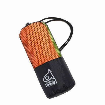 FISHI MICROFIBER SOLID TOWELS ORANGE PHOTO 2 PUERTO RICO Y CARIBE