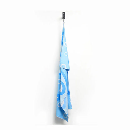 -PATTERN TOWEL - BLUE