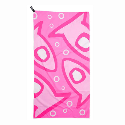 FISHI PATTERN TOWEL FUCHSIA PUERTO RICO Y CARIBE