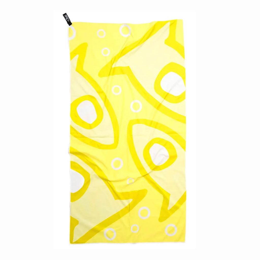 FISHI PATTERN TOWEL YELLOW PUERTO RICO Y CARIBE