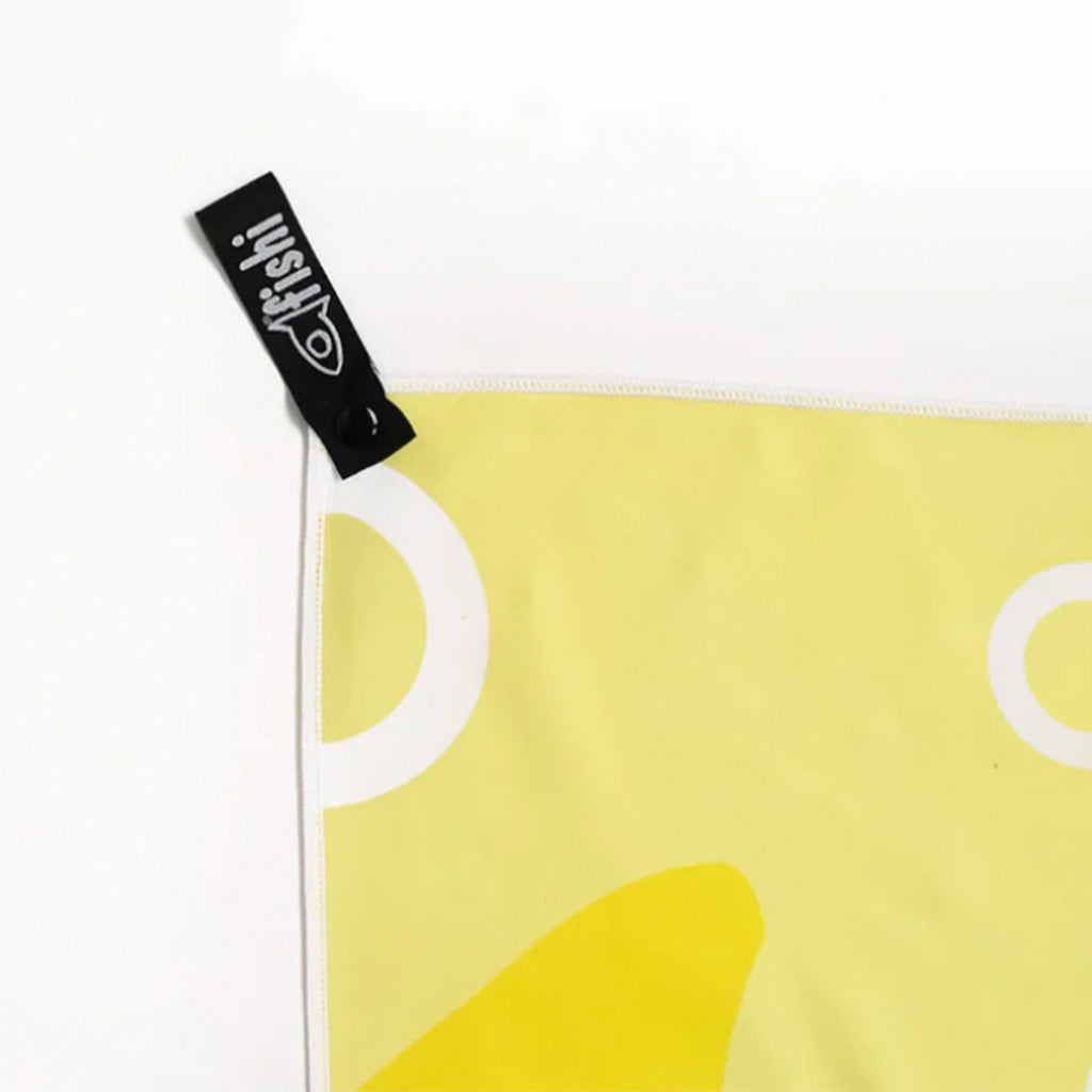 FISHI PATTERN TOWEL YELLOW PHOTO 3 PUERTO RICO Y CARIBE