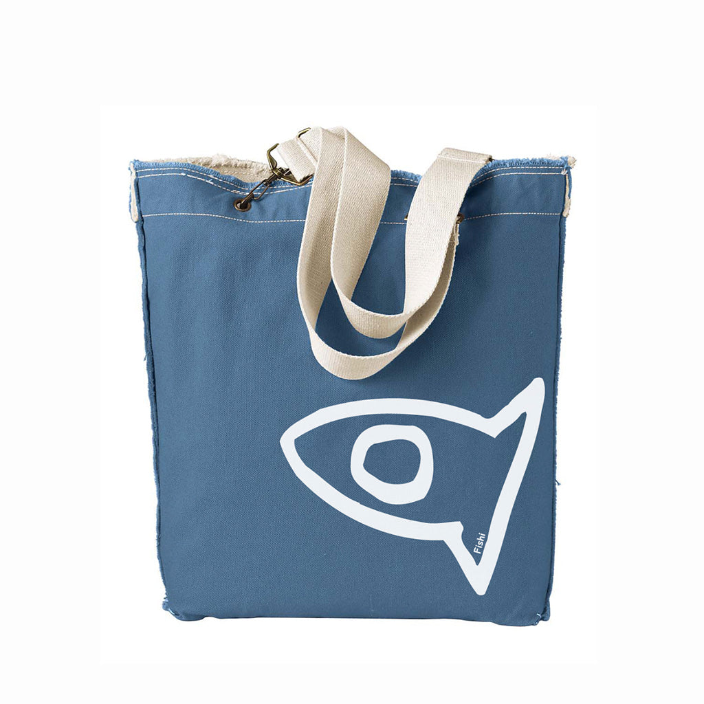 FISHI RAW EDGE TOTE BLUEGRASS PUERTO RICO Y CARIBE