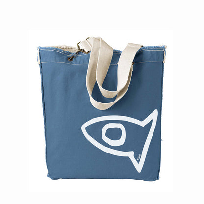 FISHI RAW EDGE TOTE BLUEGRASS PUERTO RICO Y CARIBE