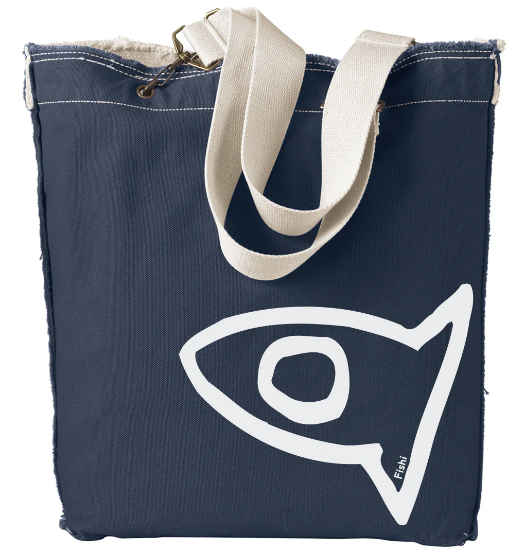 RAW-EDGE TOTE (4 COLORS)