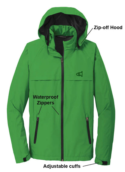 WATERPROOF JACKET - GREEN