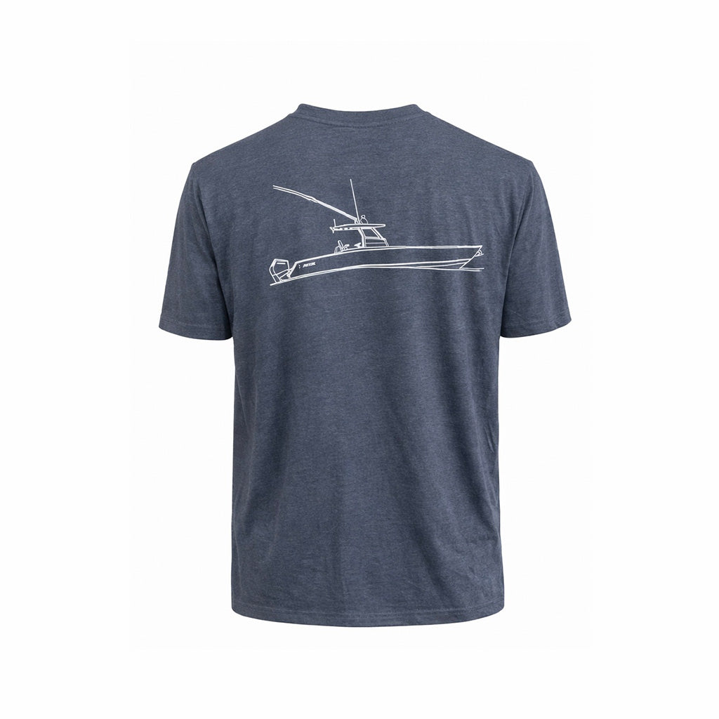 JUPITER SHORT SLEEVE LEGION BLUE BILLFISH BACK PUERTO RICO Y CARIBE