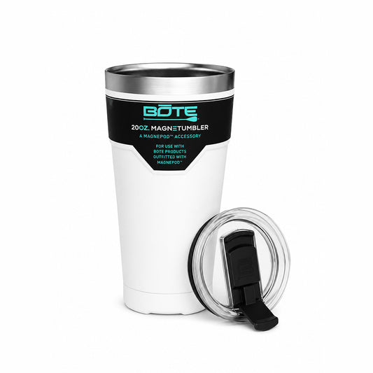 -MAGNETUMBLER 20OZ WITH LID WHITE PUERTO RICO Y EL CARIBE
