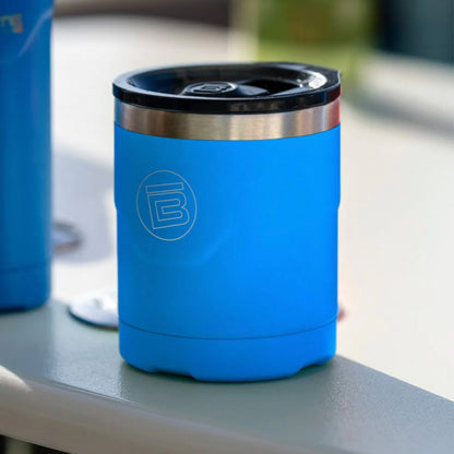 BOTE MAGNETUMBLER 12OZ LOWBALL WITH LID HARBOR BLUE PHOTO 4 PUERTO RICO Y CARIBE