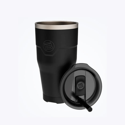 MAGNETUMBLER 32OZ WITH LID BLACK PUERTO RICO Y EL CARIBE