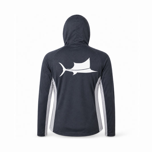 ORIGINS REFLECTIVE HOODED LONG SLEEVE PUERTO RICO Y EL CARIBE