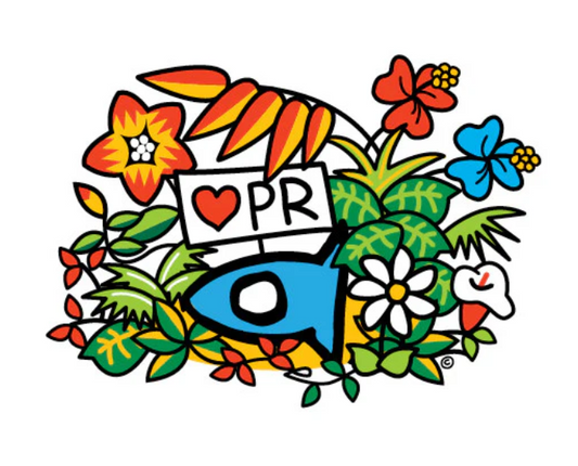 STICKER TROPICAL PR
