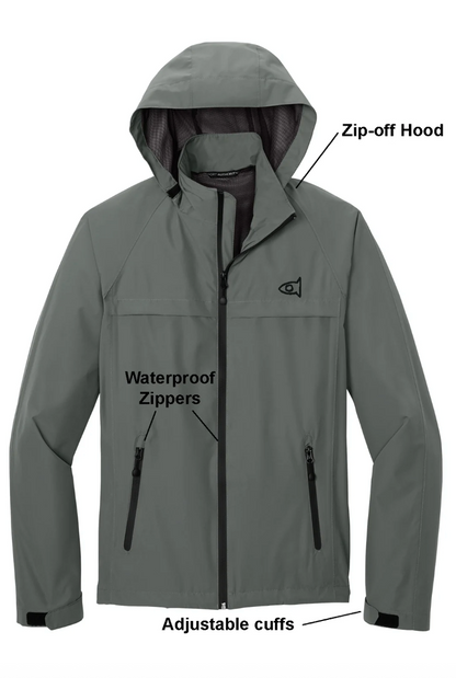 WATERPROOF JACKET - GRAPHITE